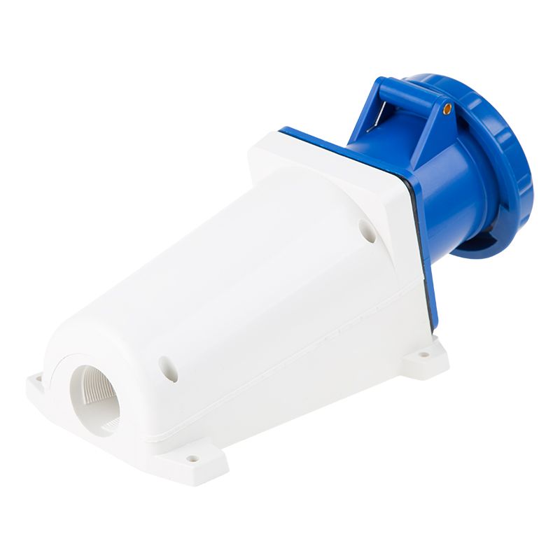 Розетка 133 стационарная 2Р+РЕ 63А 220В IP67 REXANT - Фото 3
