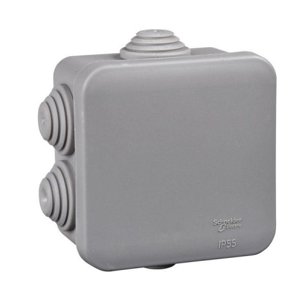Коробка распаячная для о/п 70х70х40мм IP55 SE IMT35090 - Фото 2