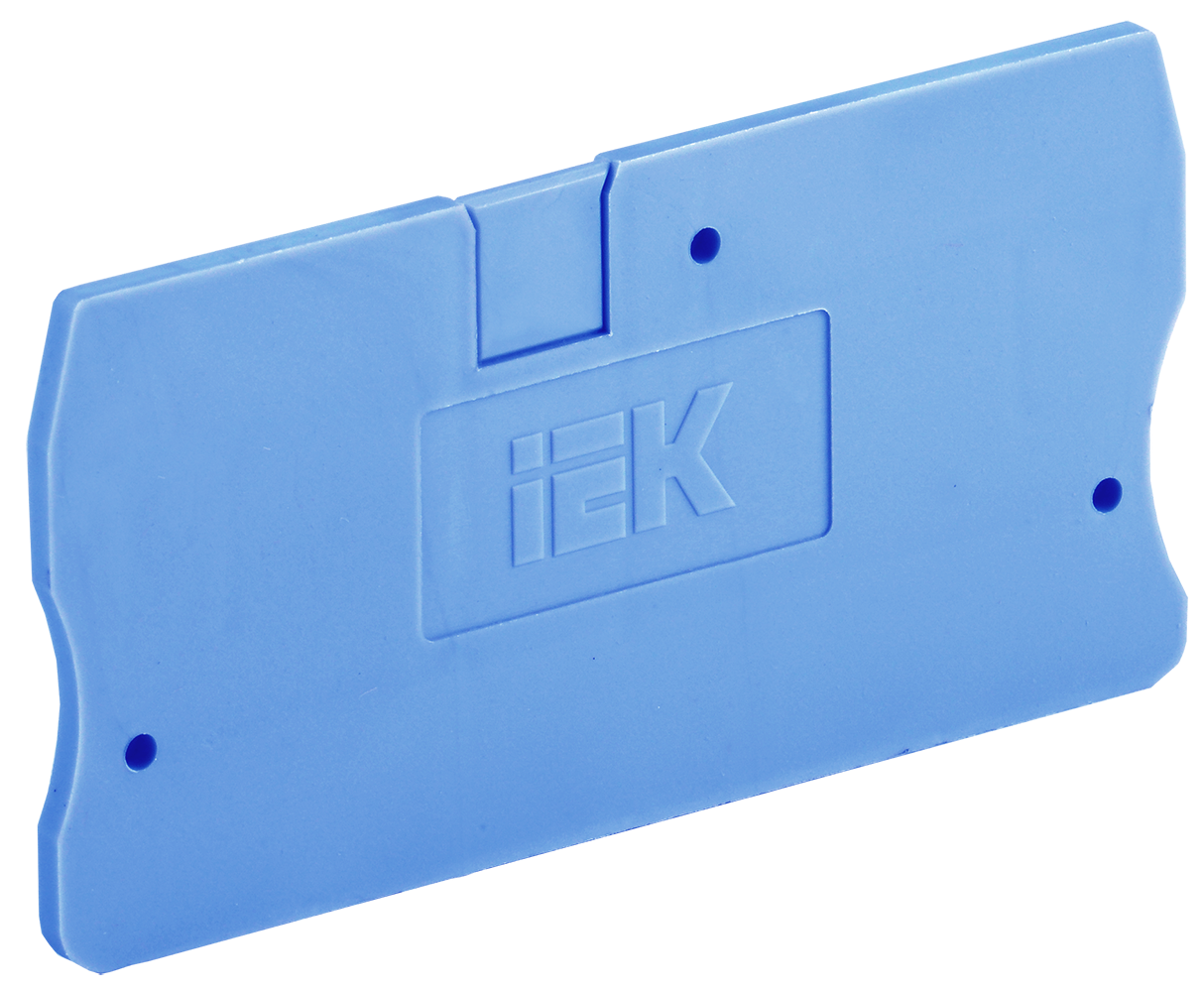 Заглушка для КПИ 2в-6 синяя IEK