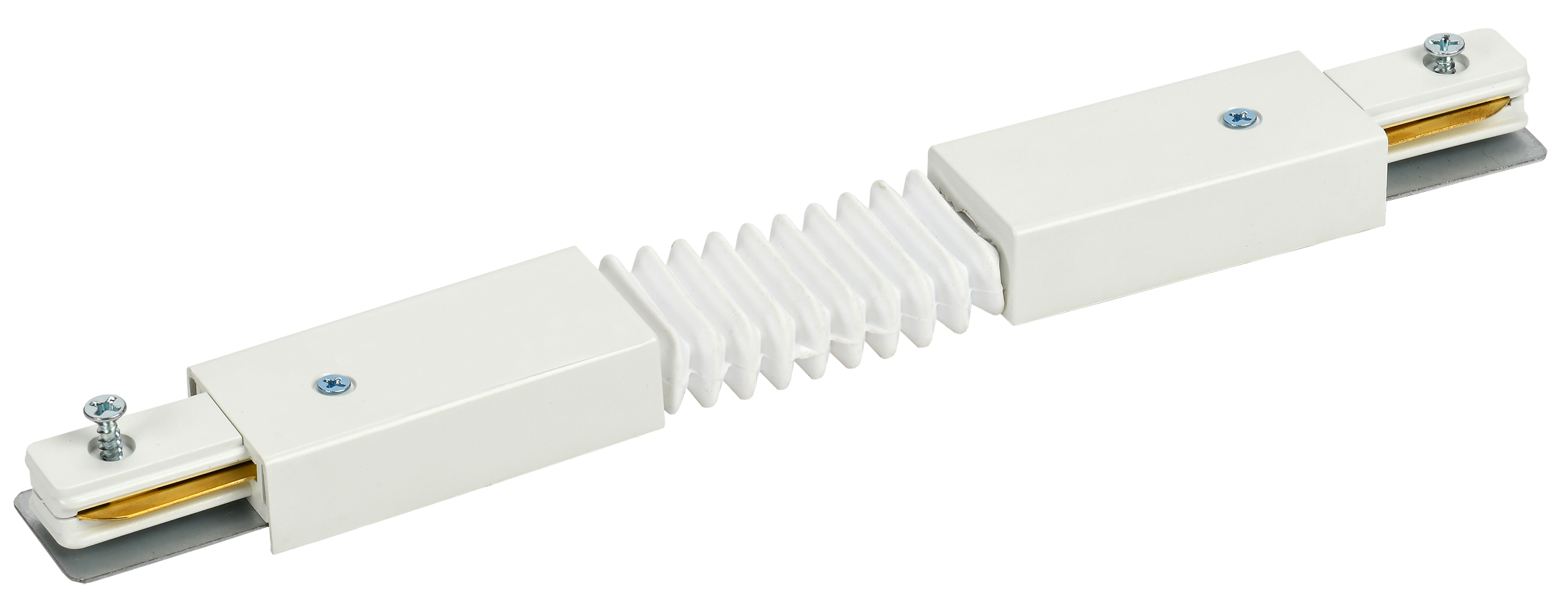 LIGHTING Соединитель гибкий внутренний для однофазного шинопровода белый IEK