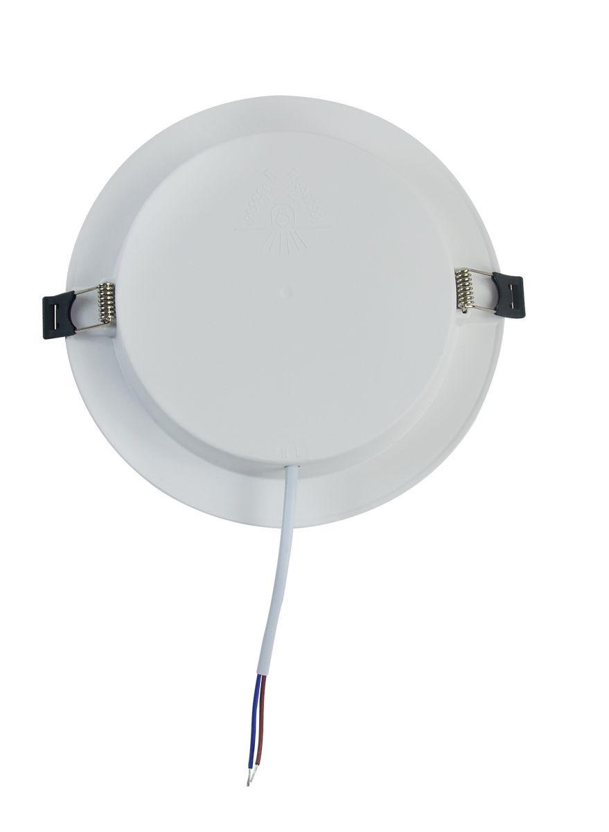 Панель светодиодная встраиваемая круглая PLED DL6 15w 4000K IP40 белая Jazzway - Фото 3