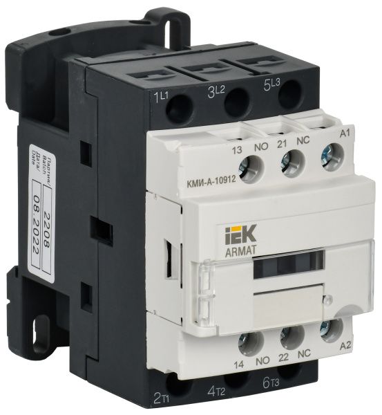 ARMAT Контактор КМИ-А-10912 LC1D 9А 230В/АС3 1NO/1NC IEK