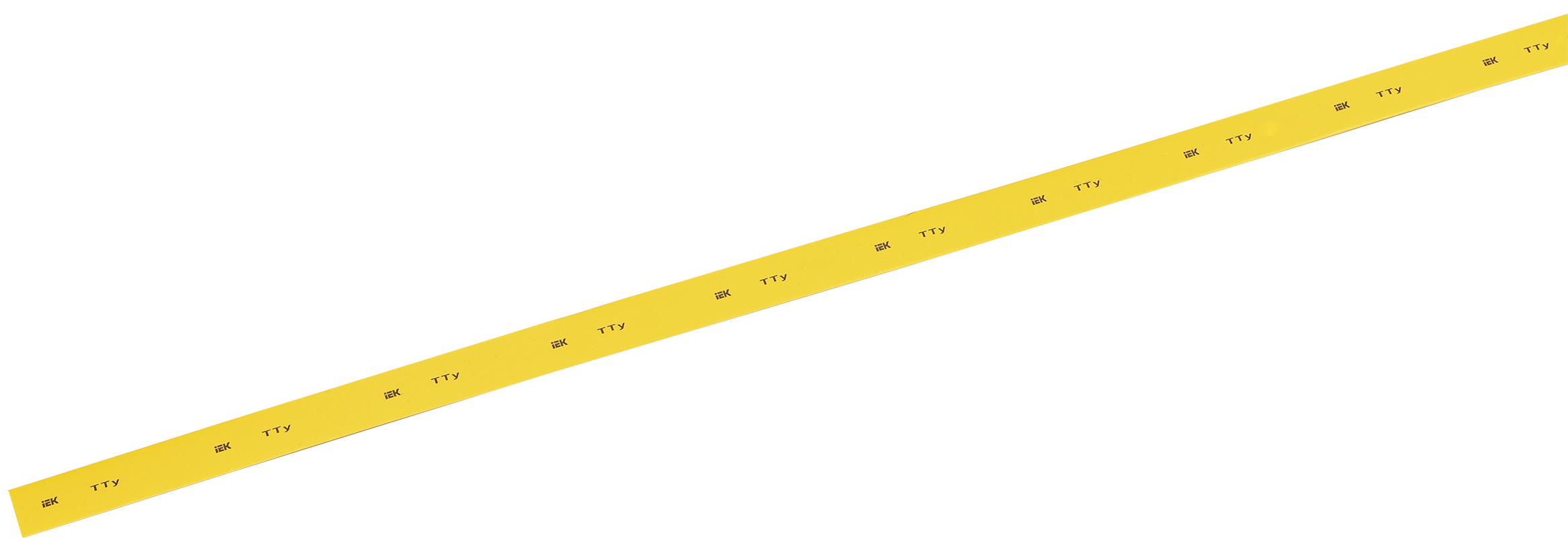 Трубка термоусадочная ТТУ нг-LS 3/1,5 желтая (1м) IEK