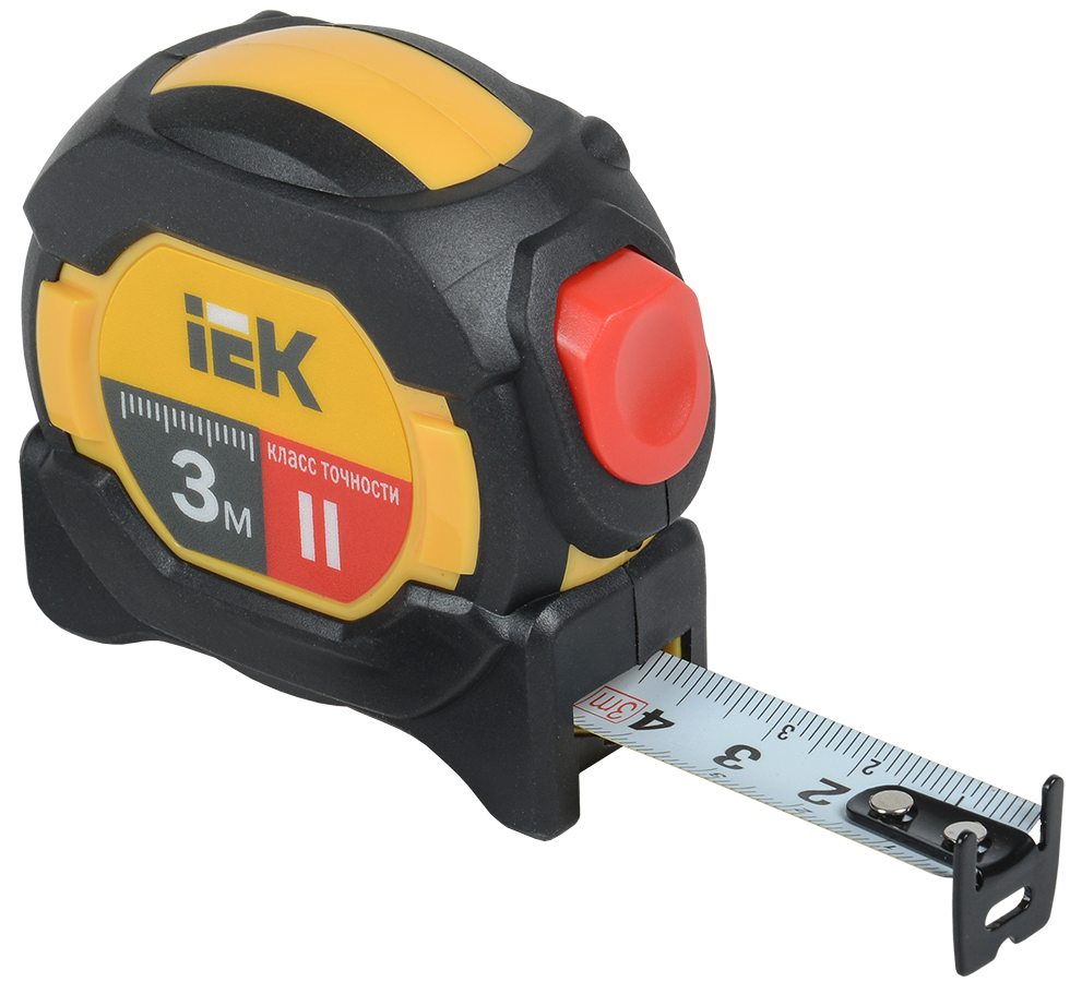 Рулетка измерительная PROFESSIONAL 3м IEK