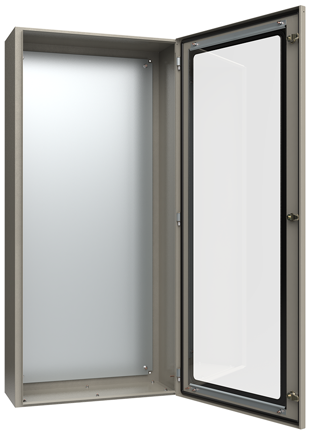 Корпус металлический ЩМП-7-0 (1400х650х285мм) У2 IP54 прозрачная дверь IEK