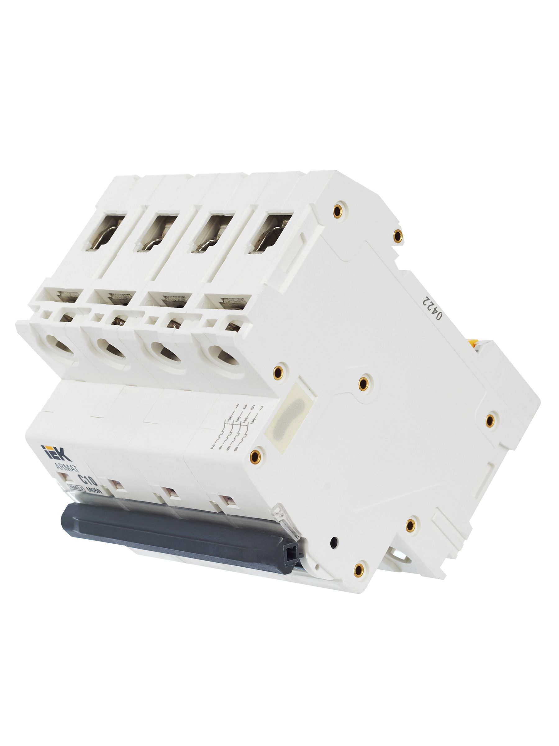 ARMAT Автоматический выключатель M06N 4P C 10А IEK - Фото 5