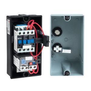 Пускатель в корпусе КМЭ 9А 230В с РТЭ Ir-7-10А IP65 EKF - Фото 2