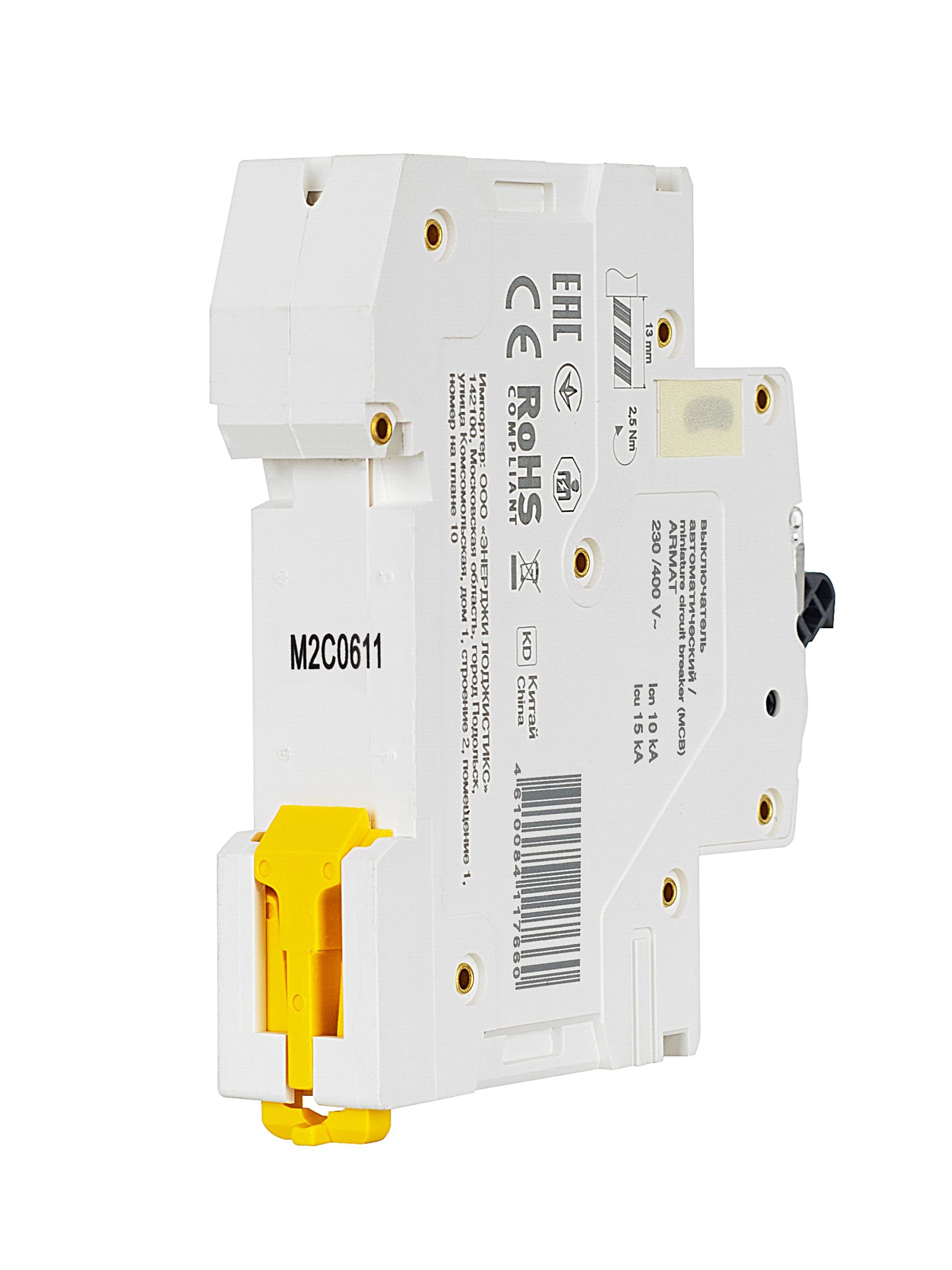 ARMAT Автоматический выключатель M10N 1P C 6А IEK - Фото 8