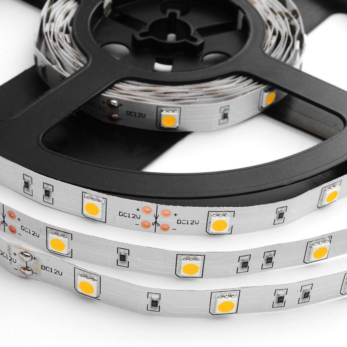 Лента светодиодная ЭКО smd2835 120д/м 12В 3000К IP65 5м Apeyron - Фото 9