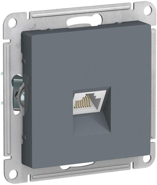 Розетка компьютерная AtlasDesign RJ45 кат.6A механизм грифель SE ATN000786