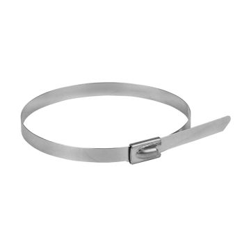 Хомут AISI 304 из нержавеющей стали, 4.6x200 (10 шт.) FlexLock