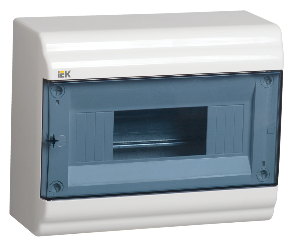 PRIME Корпус пластиковый ЩРН-П-9 модулей навесной белый IP41 IEK