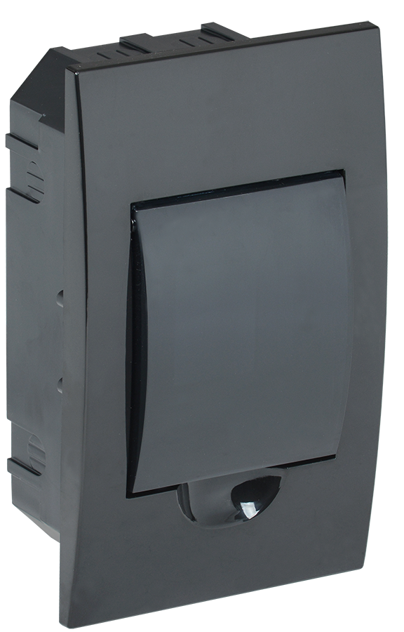 KREPTA 3 Корпус пластиковый ЩРВ-П-4 IP41 черный IEK