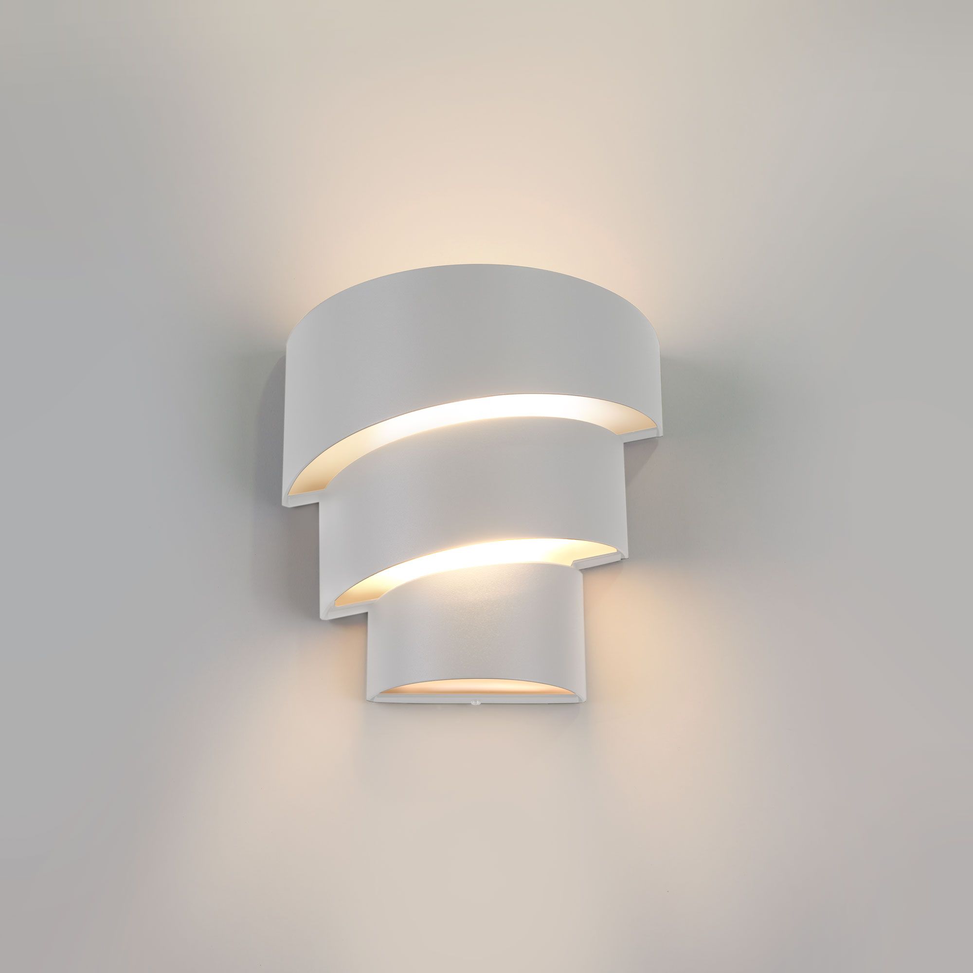 Светильник светодиодный уличный настенный Helix белый 1535 TECHNO LED Elektrostandard Eurosvet