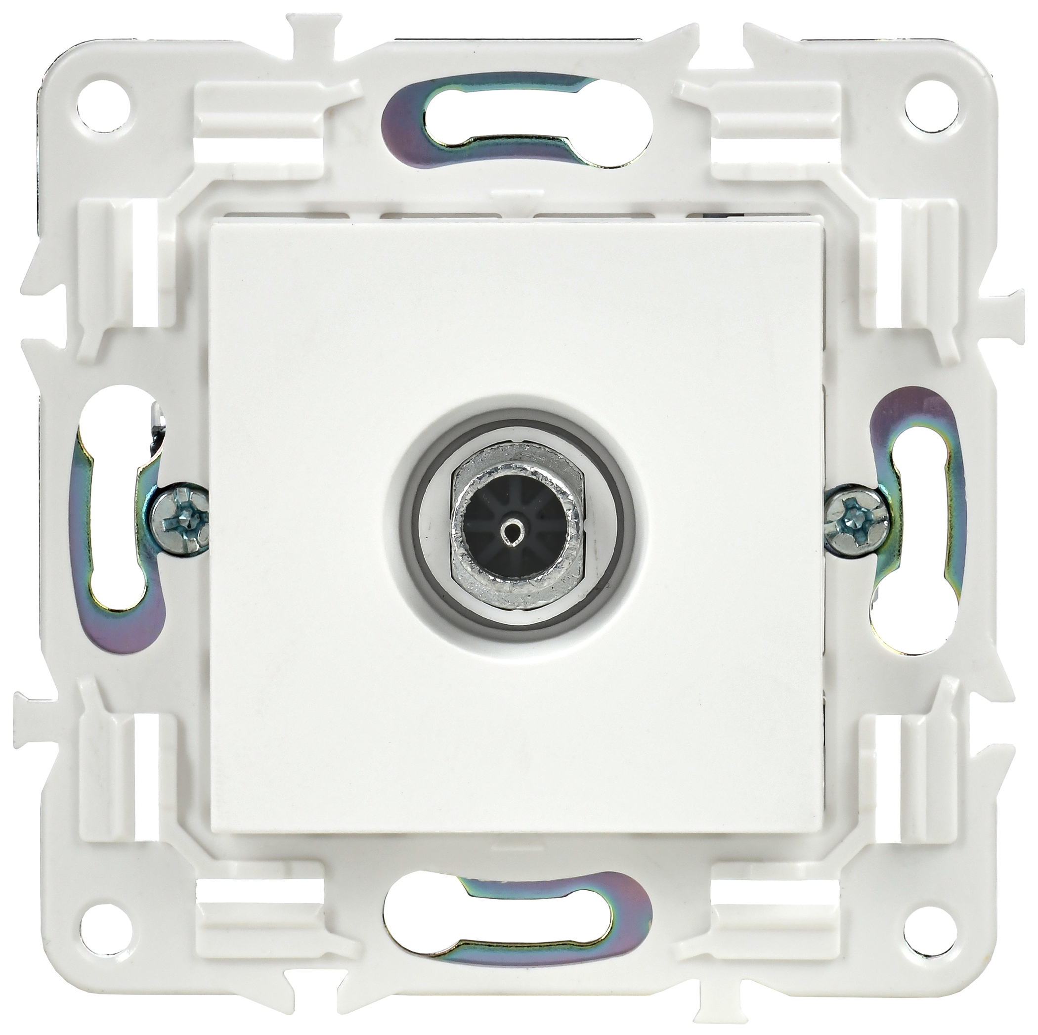 SKANDY Розетка TV оконечная SK-A12W арктический белый IEK - Фото 5