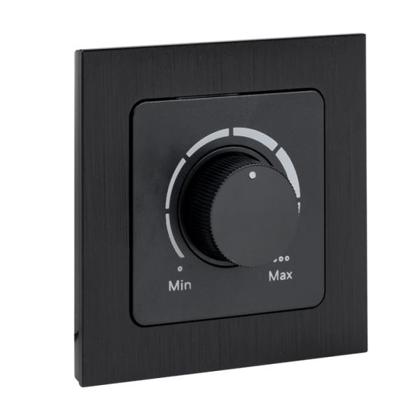 Стокгольм Механизм Светорегулятора 600W 220В винтовые клеммы черный EKF - Фото 2