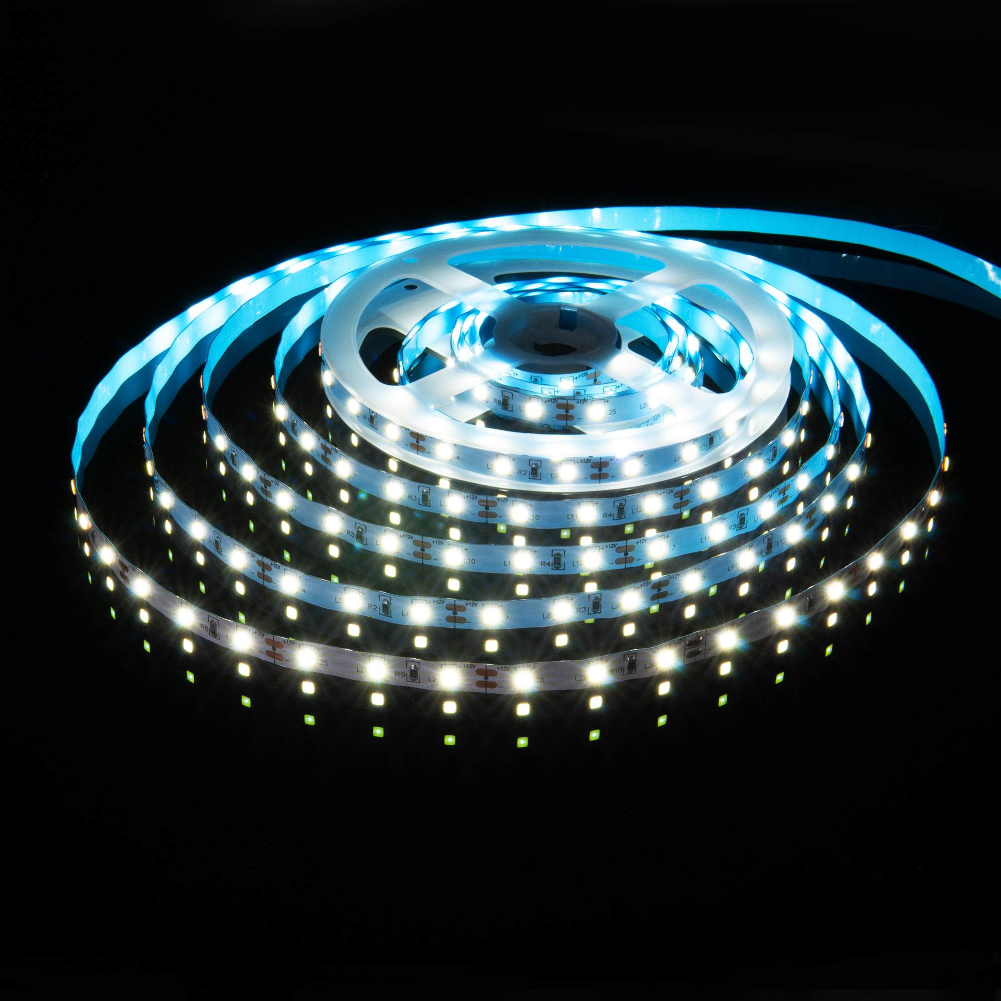 Набор светодиодной ленты Набор светодиодной ленты 12V 4,8W 60Led 2835 IP20 холодный белый, 5м Elektr - Фото 2