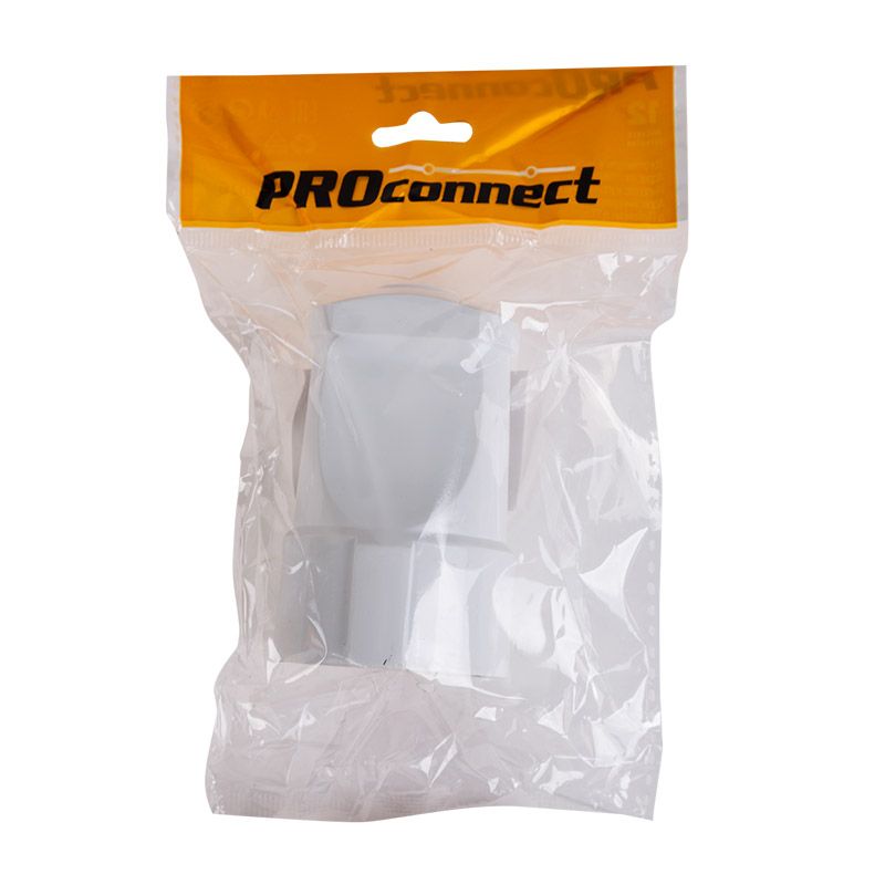 Розетка переносная б/з белая 10 А PROCONNECT - Фото 2