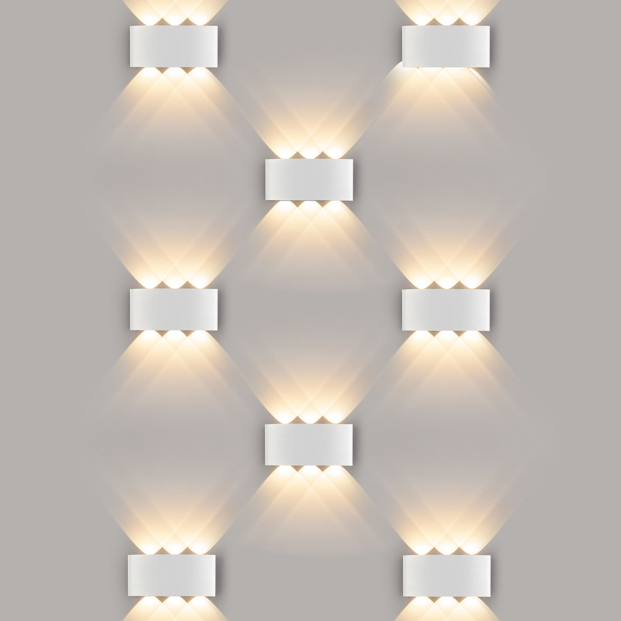 Светильник светодиодный уличный настенный Twinky trio белый 1551 TECHNO LED Elektrostandard - Фото 5