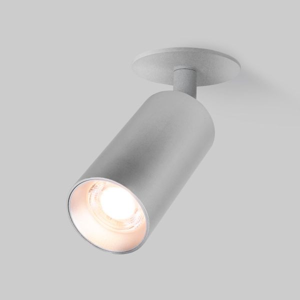 Diffe светильник встраиваемый серебряный 8W 4200K (25039/LED) 25039/LED Elektrostandard