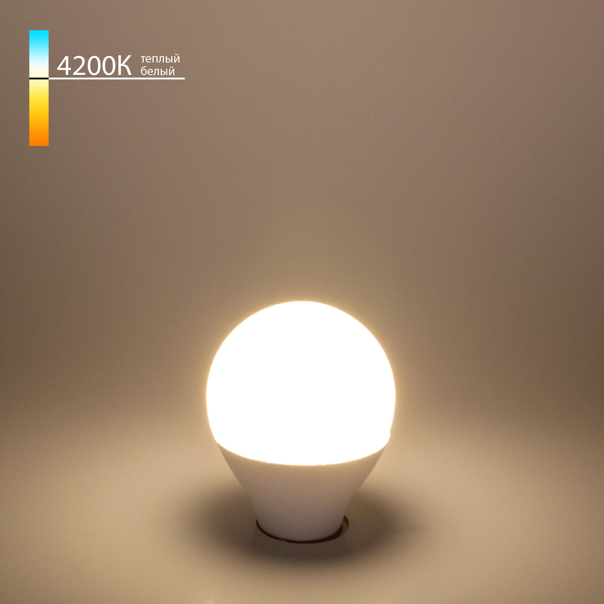 Лампа светодиодная G45 7W 4200K E14 BLE1406 Elektrostandard