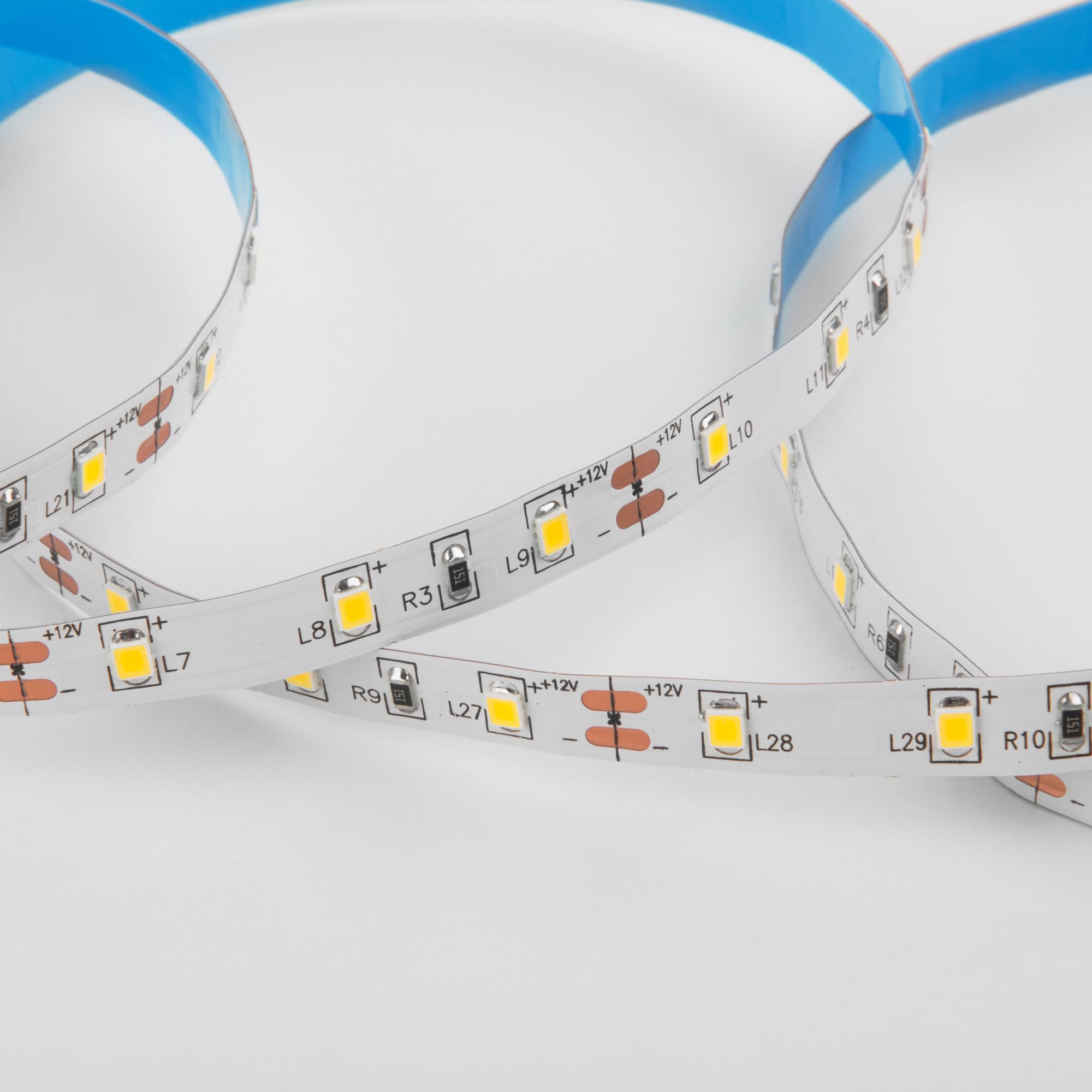 Набор светодиодной ленты Набор светодиодной ленты 12V 4,8W 60Led 2835 IP20 теплый белый, 5м Elektros - Фото 6