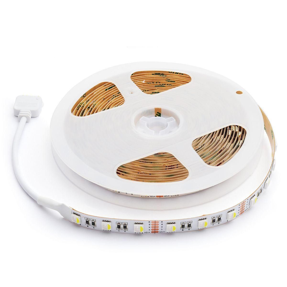 Лента светодиодная СТ smd5050 60д/м 12В IP20 5м RGBW Apeyron - Фото 10