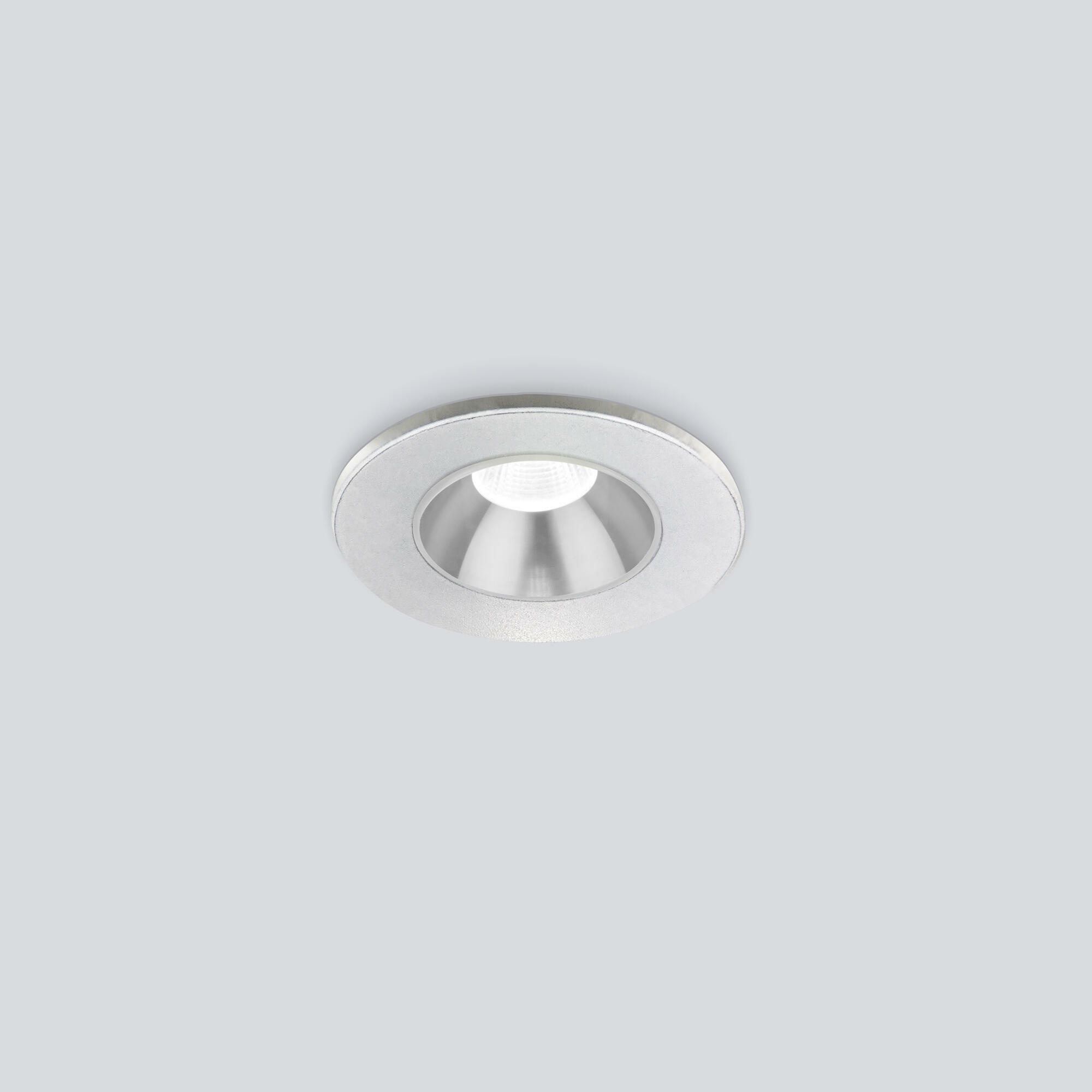 Светильник светодиодный встраиваемый точечный 25025/LED 3W 4200K SL серебро Elektrostandard