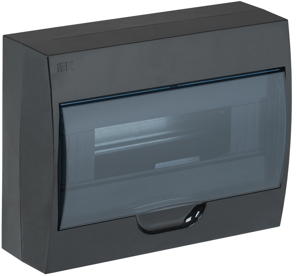 KREPTA 3 Корпус пластиковый ЩРН-П-12 IP41 черный IEK