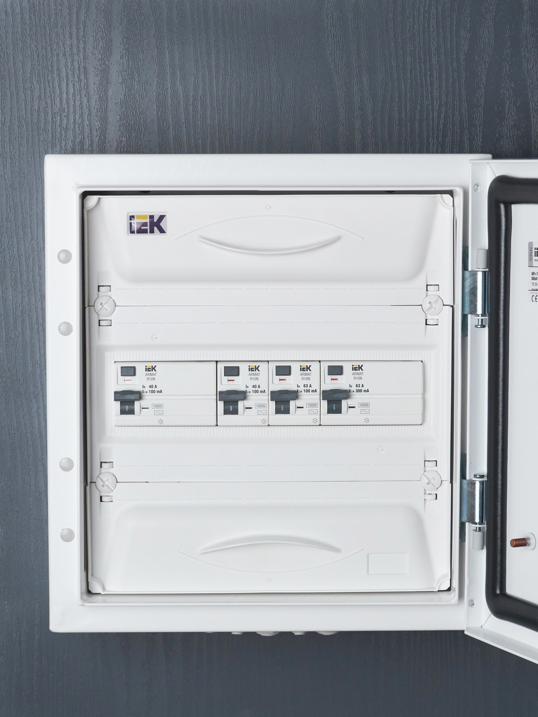 ARMAT Выключатель дифференциального тока R10N 2P 40А 100мА тип AC IEK - Фото 8
