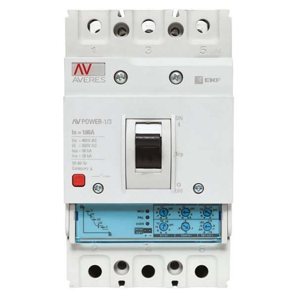 AV POWER-1/3 100А 50kA ETU2.0 - Фото 4