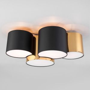 Потолочный светильник 3446 Mona Black / Gold  Eurosvet