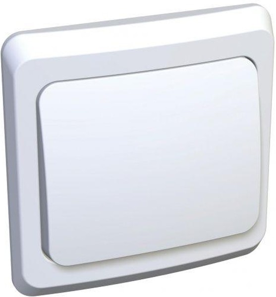 Переключатель проходной 1-кл. СП Этюд 10А IP20 бел. SE BC10-004B - Фото 3
