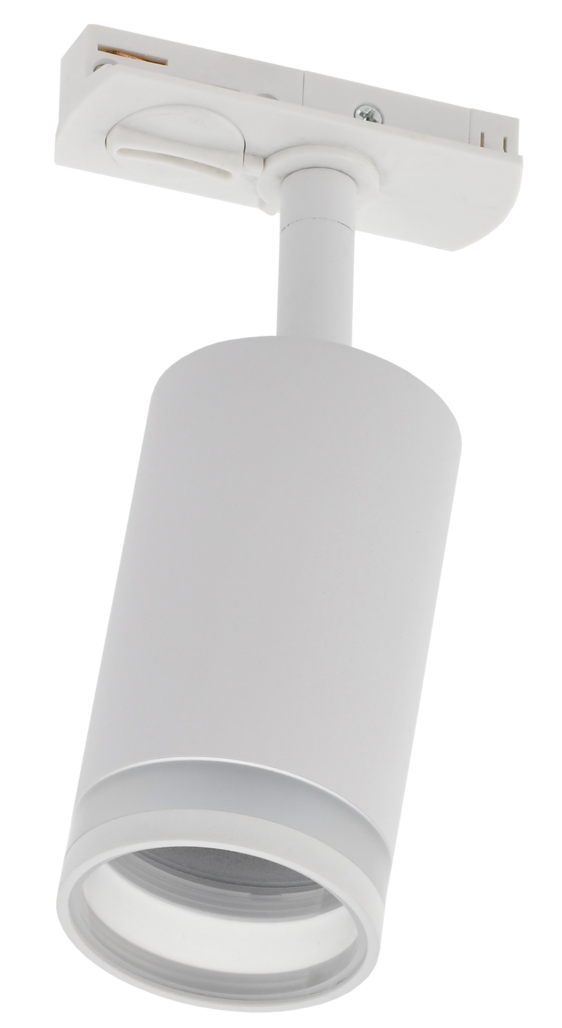 LIGHTING Светильник 4116 декоративный трековый поворотный под лампу GU10 белый IEK