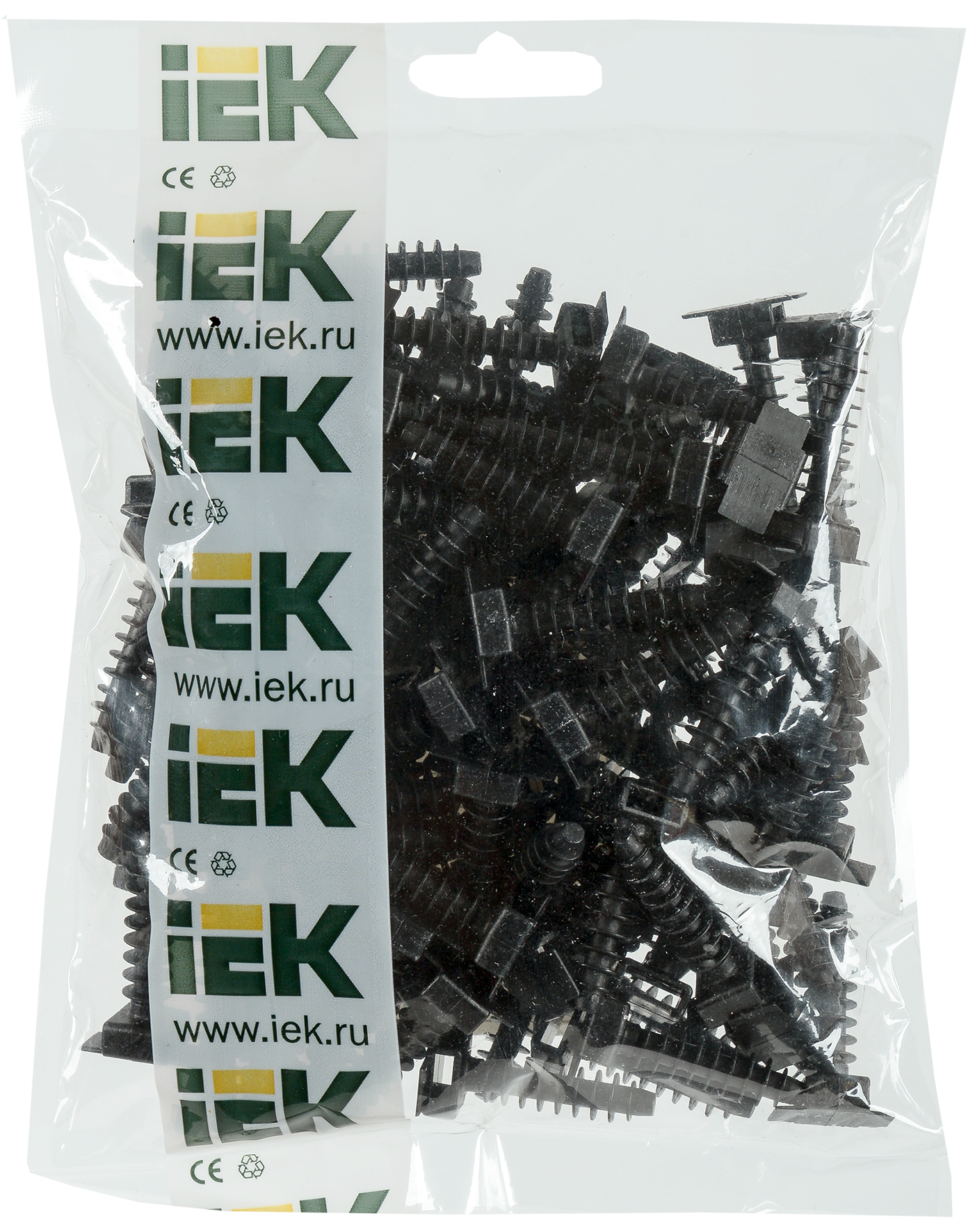 База дюбельная БД 30х10мм под хомут черная(100шт) IEK - Фото 2