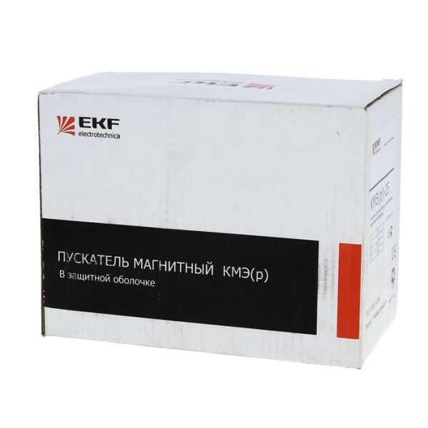 Пускатель в корпусе КМЭ 32А 380В с РТЭ IP65 EKF