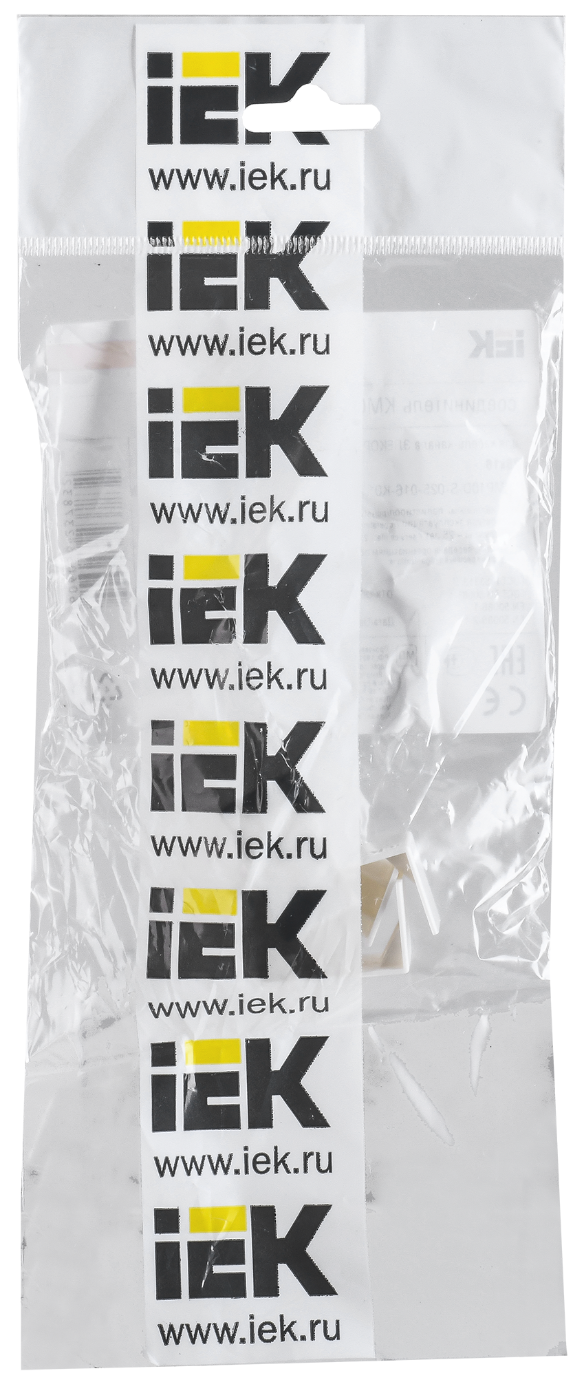 ELECOR Соединитель на стык КМС 25х16 белый (4шт/компл) IEK - Фото 2