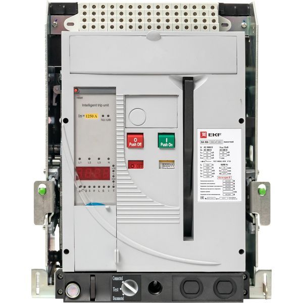 ВА-450 1600/1250А 3P 55кА выкат., корзина, гориз., ETU(220В AC), мп/нр/вкл.к.(220В AC), ав/доп. 1CO/4CO - Фото 2