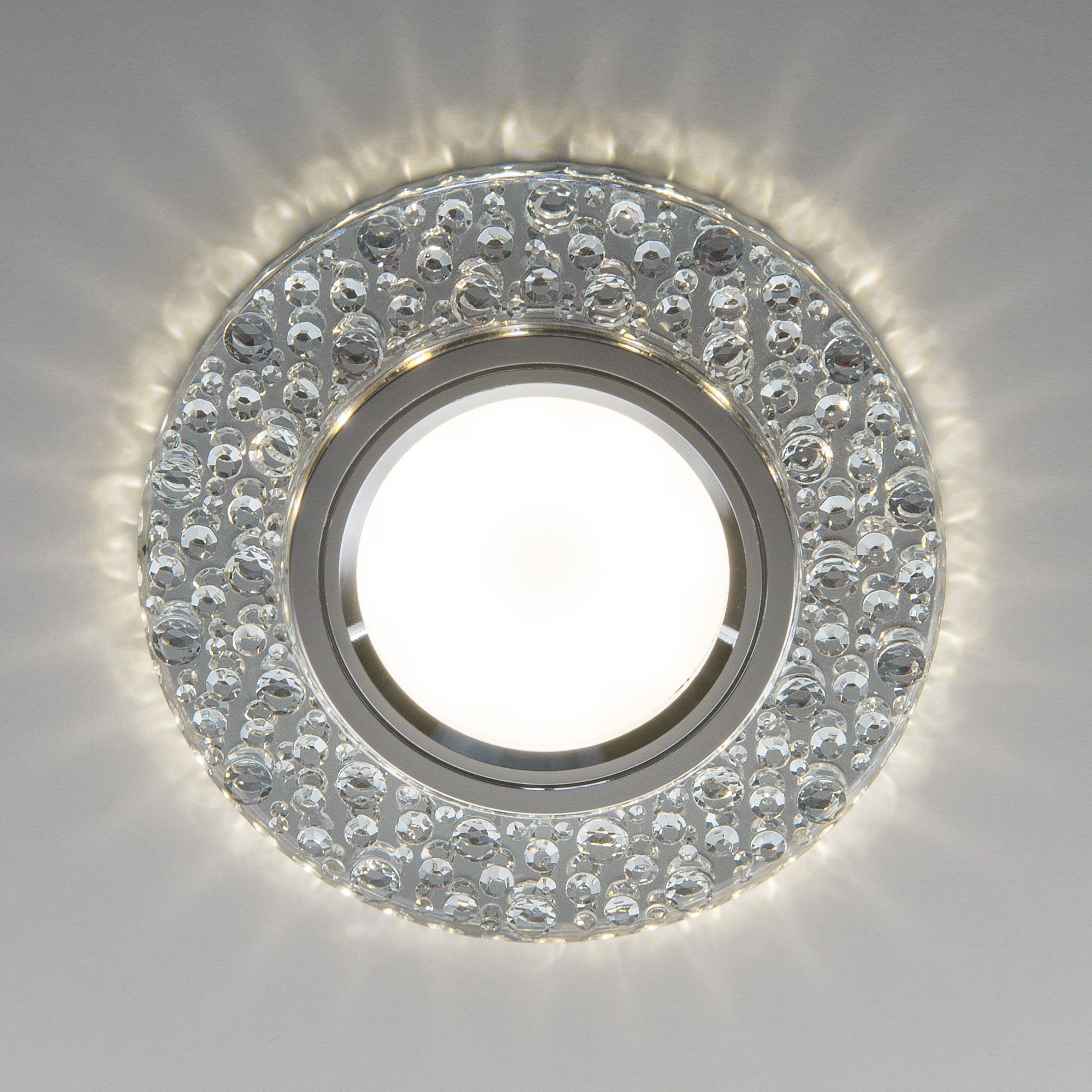 Светильник точечный с LED подсветкой 2224 MR16 CL прозрачный Elektrostandard - Фото 3
