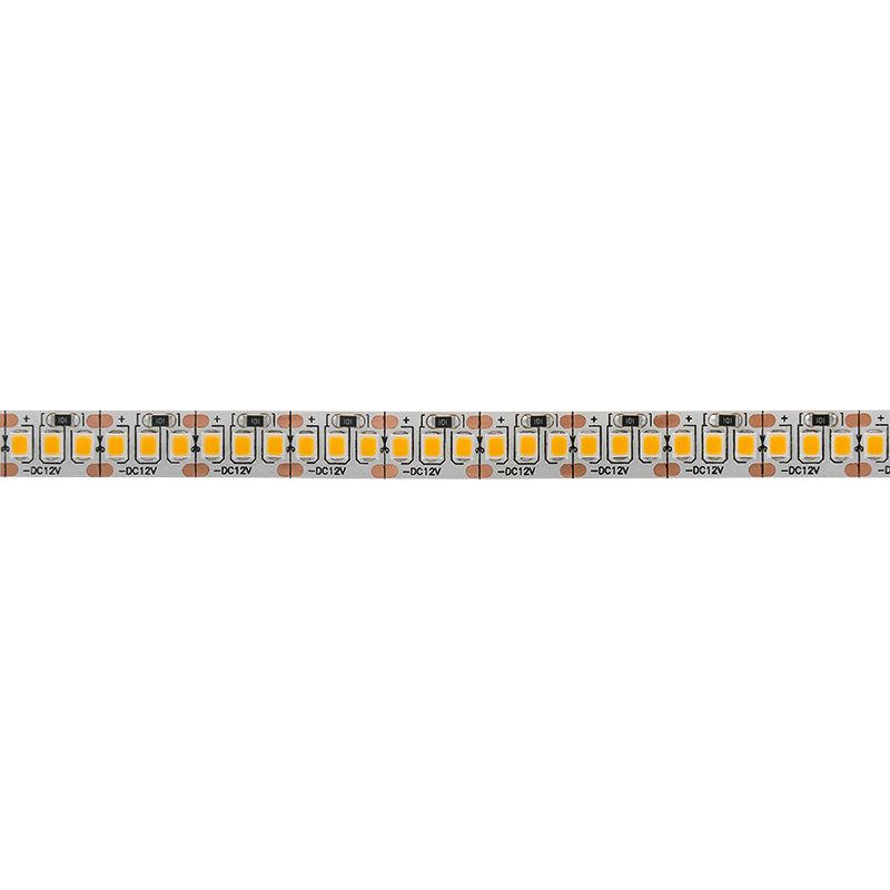 Лента светодиодная 12В, SMD2835, 240 LED/м, 3000К, 10мм, 5м, IP20 LAMPER - Фото 2