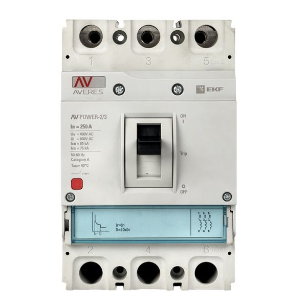 AV POWER-2/3 250А 35kA TR - Фото 3