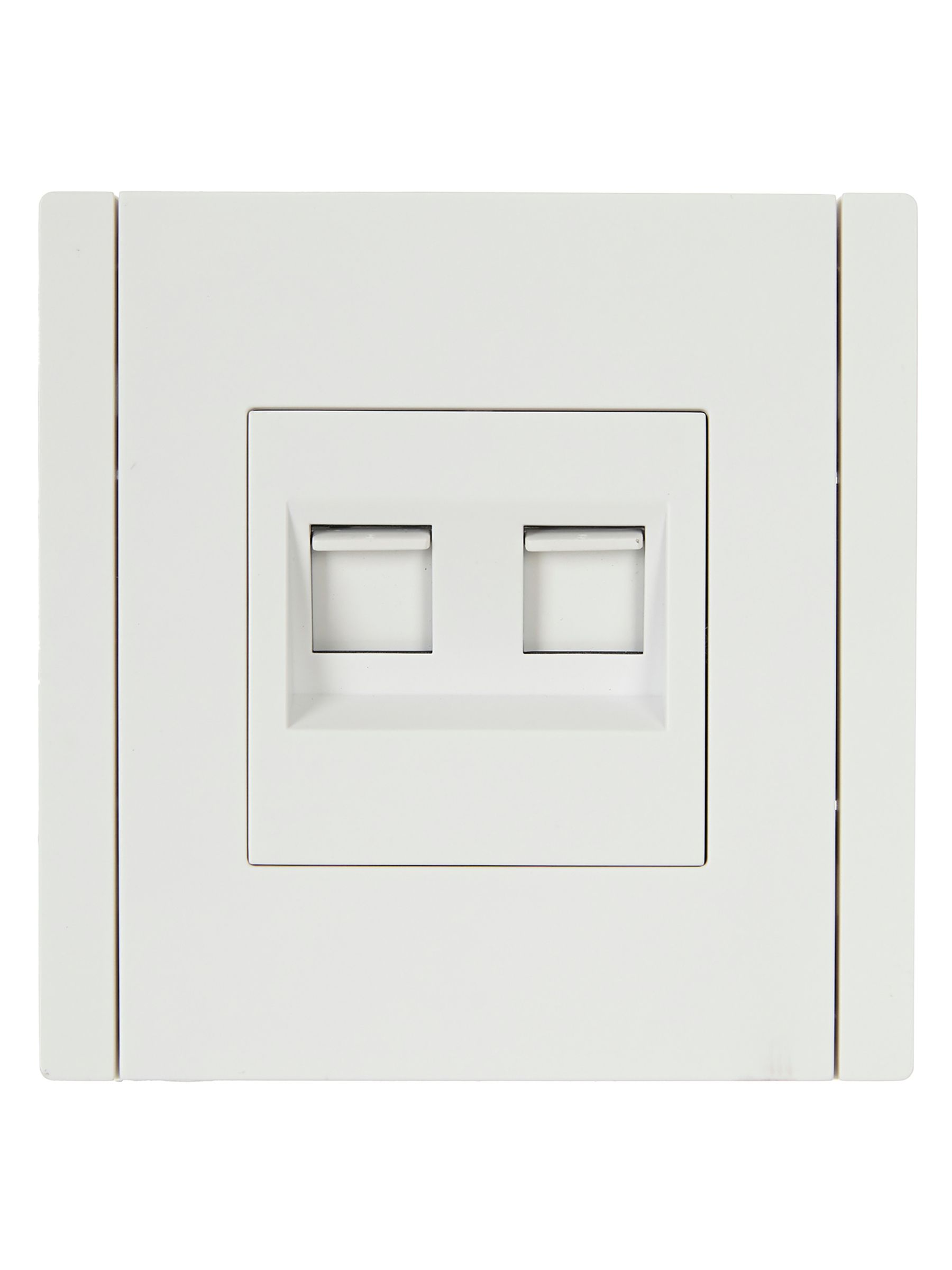 FORTE&PIANO Розетка компьютерная двойная RJ45 кат.5E FP233 белый IEK - Фото 4
