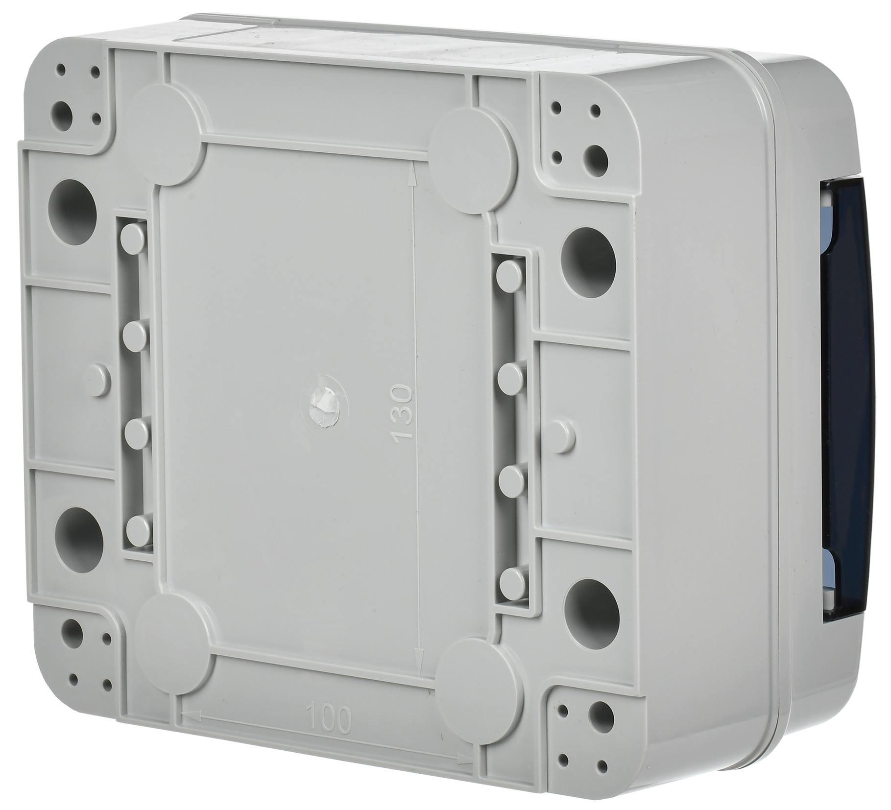 TEKFOR Корпус пластиковый КМПн-8 IP65 черная прозрачная дверь IEK - Фото 3