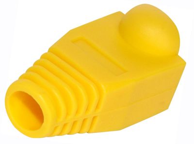 Колпачок изолирующий для разъемов RJ-45, желтый REXANT - Фото 2