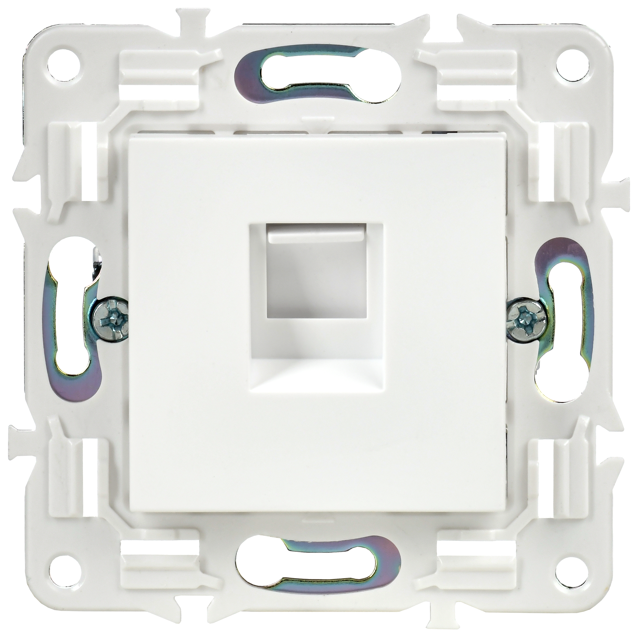 SKANDY Розетка компьютерная RJ45 кат.5E SK-K01W арктический белый IEK - Фото 3