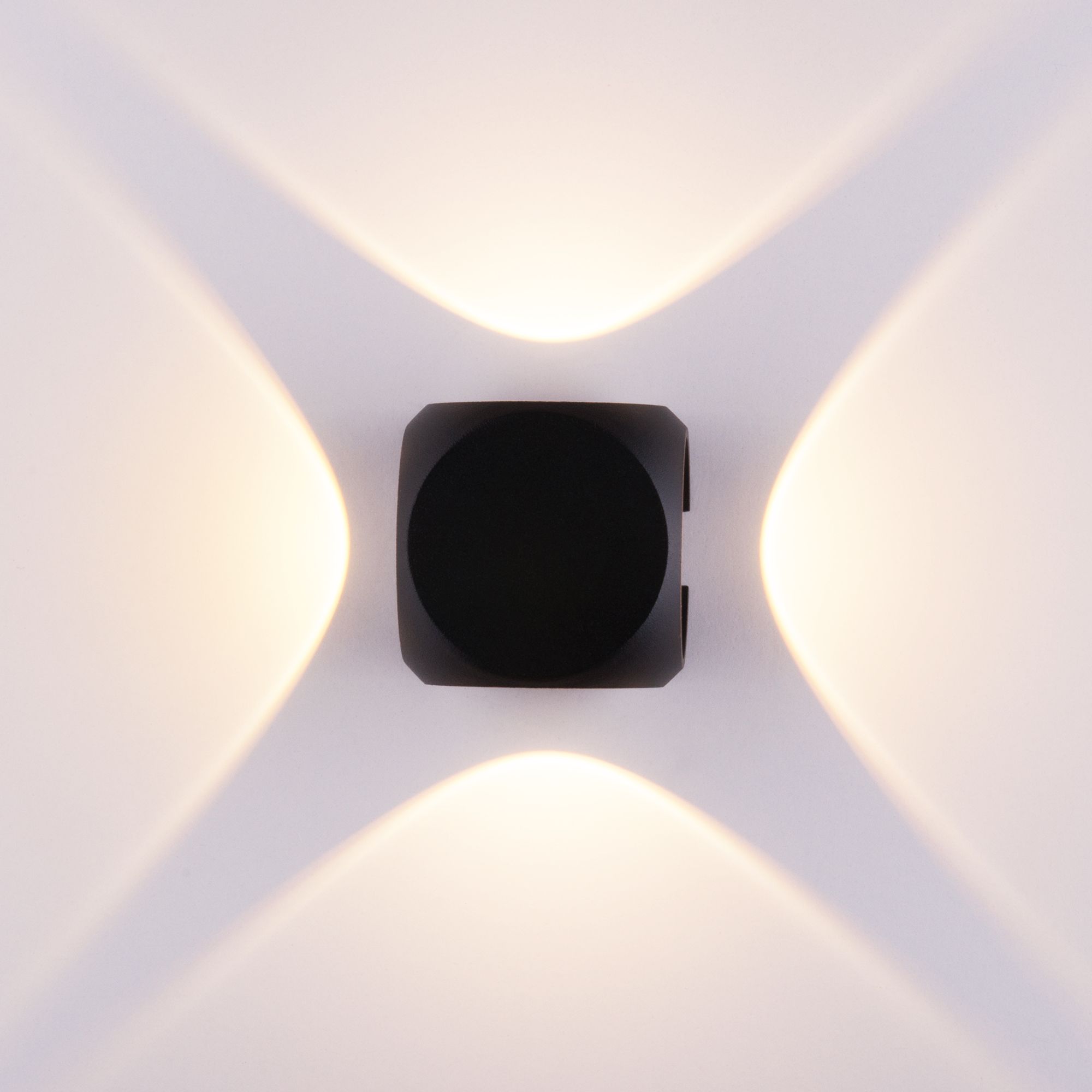 Светильник светодиодный уличный настенный CUBE черный 1504 TECHNO LED черный Elektrostandard - Фото 3