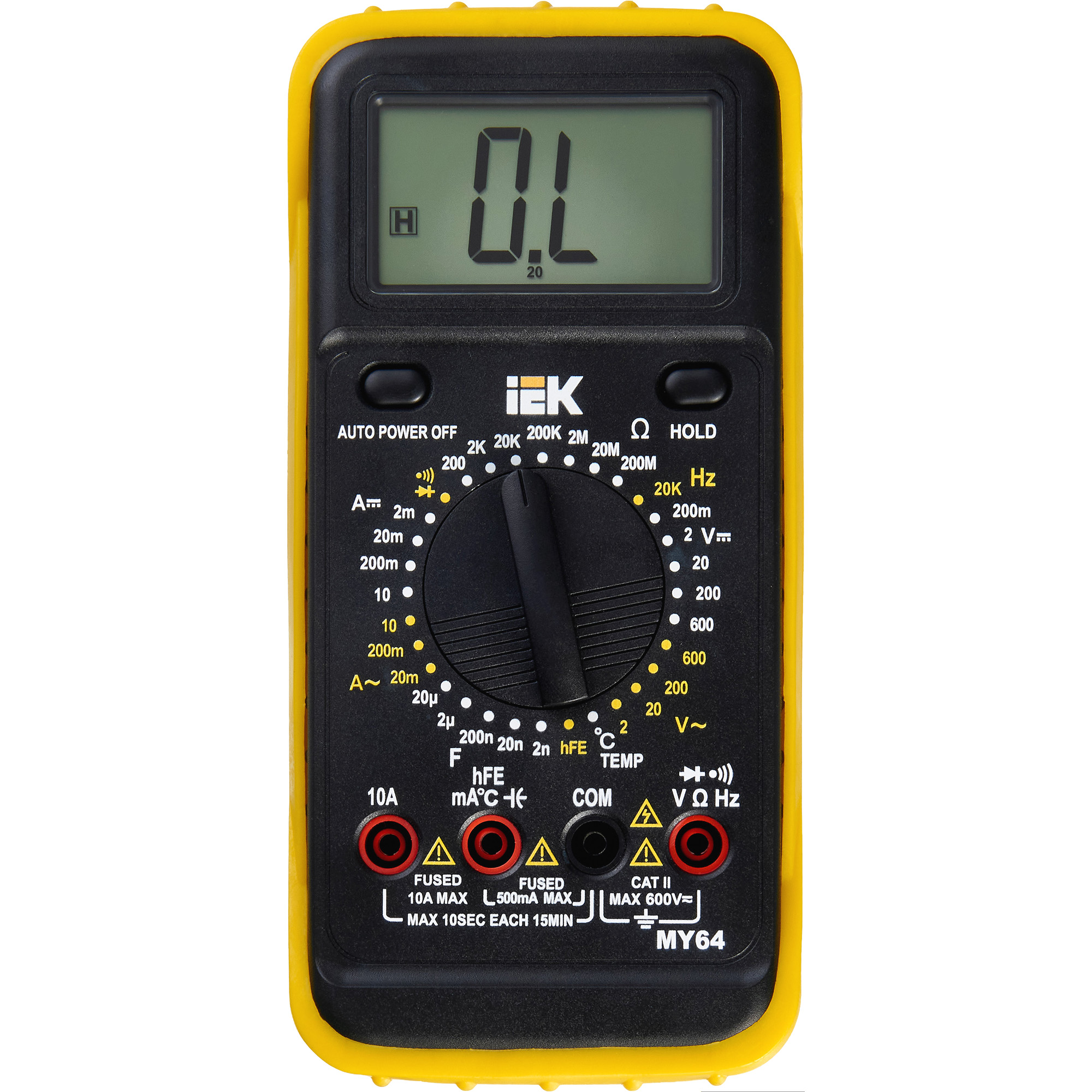 Мультиметр цифровой PROFESSIONAL MY64 IEK - Фото 7