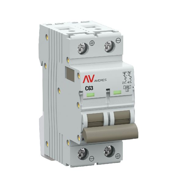 AV-6 DC 2P 63A (C) 6kA EKF AVERES