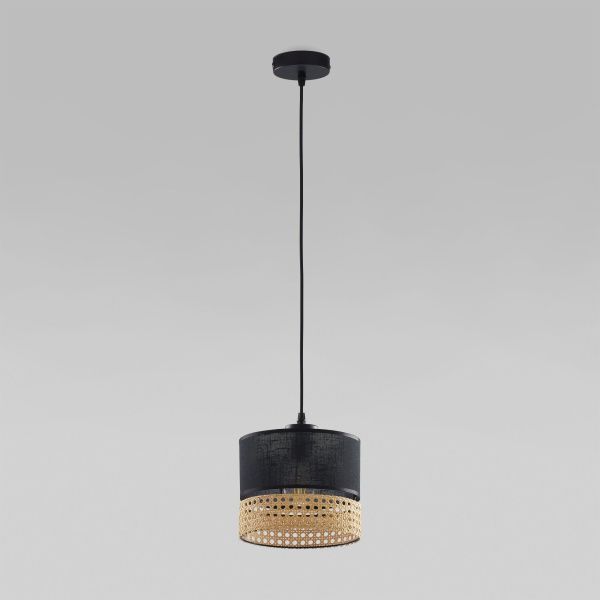 Подвесной светильник 6544 Paglia Black черный Eurosvet