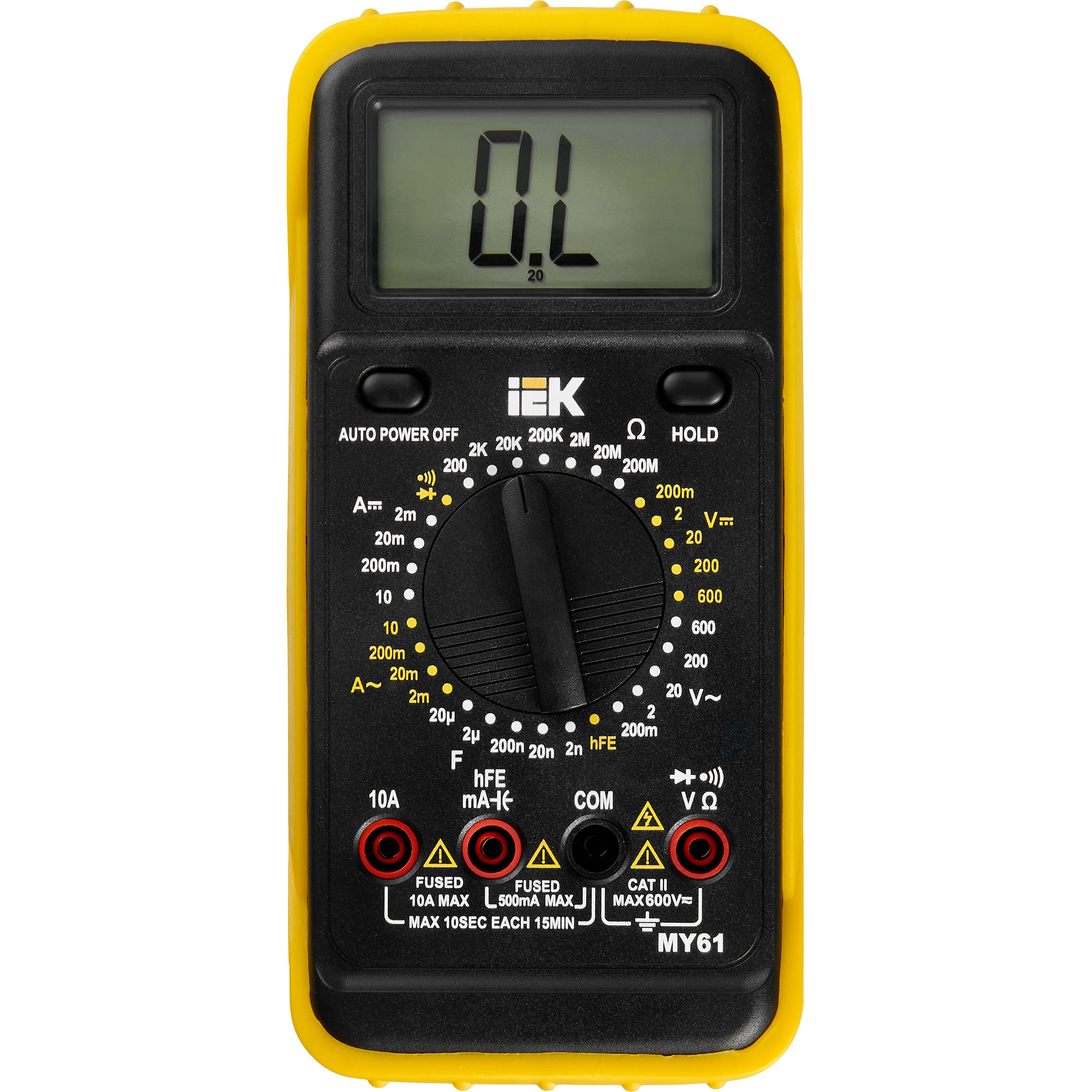 Мультиметр цифровой PROFESSIONAL MY61 IEK - Фото 10
